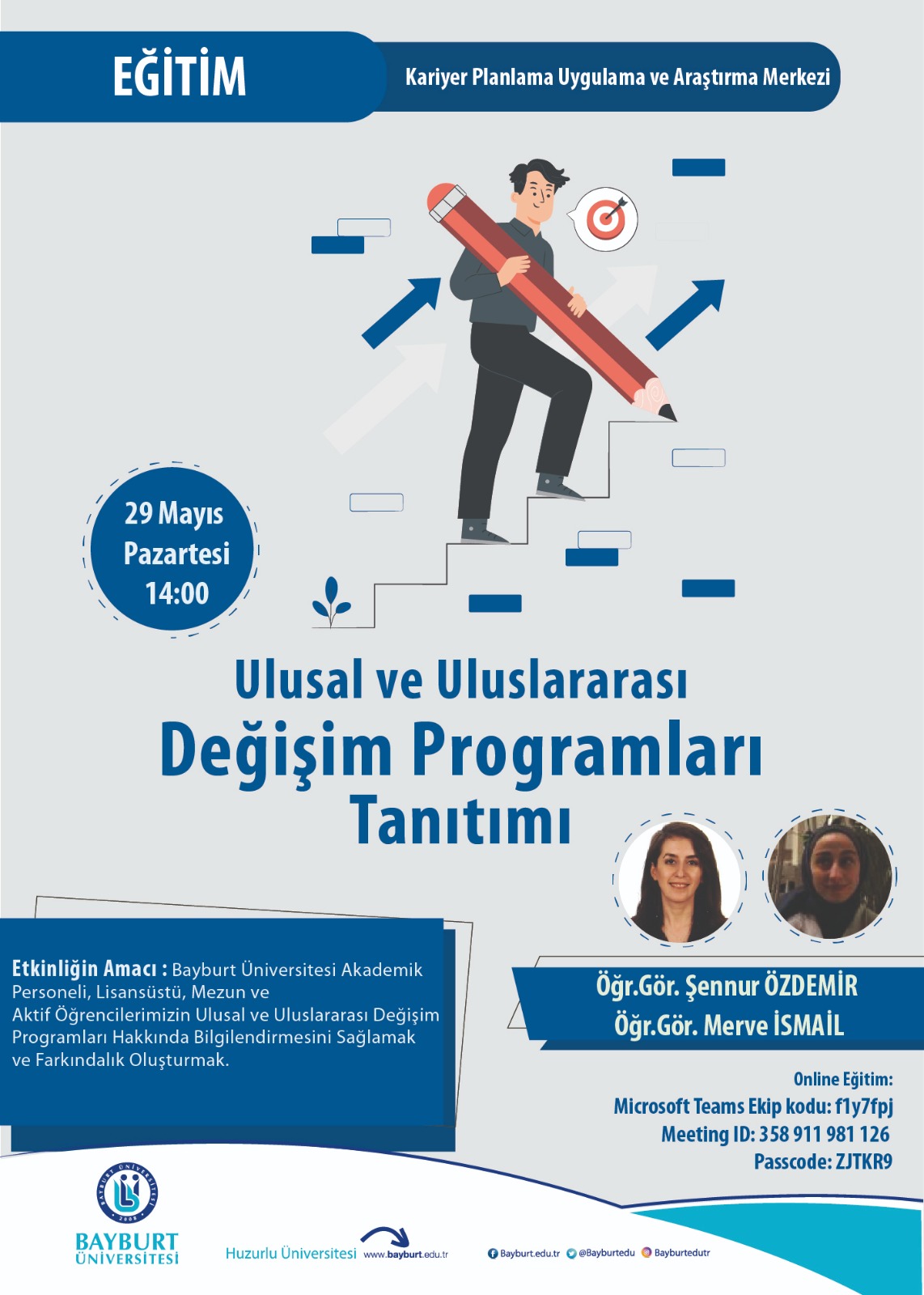 Ulusal ve Uluslararası Değişim Programları Tanıtımı