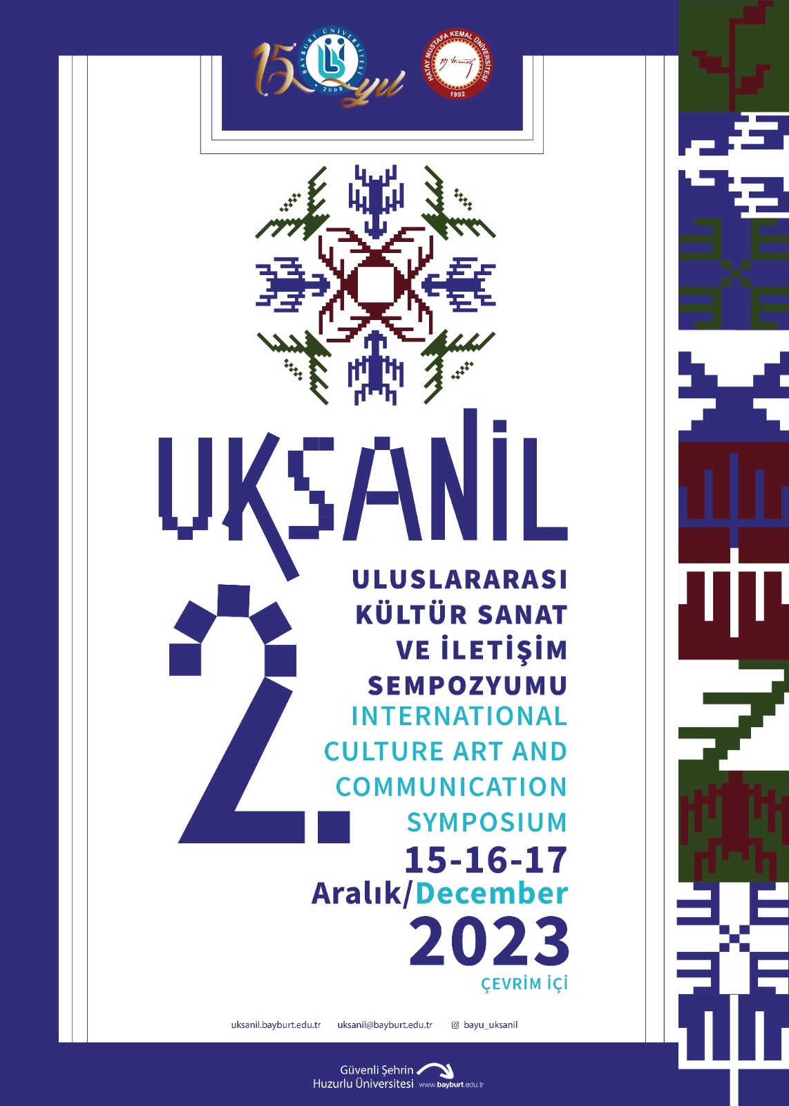 2. Uluslararası Kültür, Sanat ve İletişim Sempozyumu (UKSANİL 2)