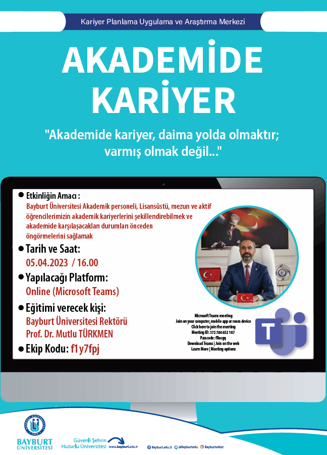 Akademide Kariyer