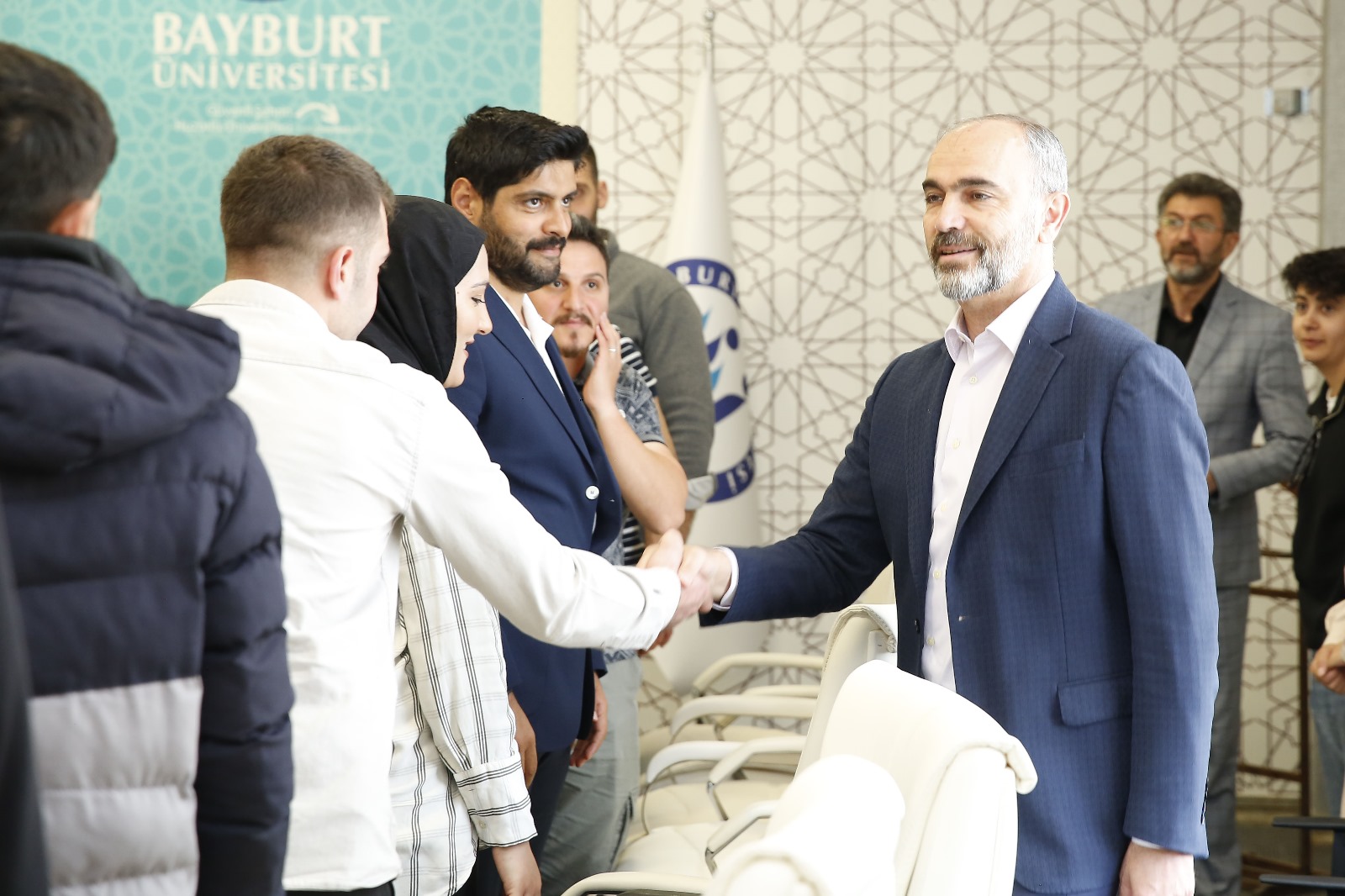 Rektörümüz Türkmen, Şampiyon Öğrencilerimizle Bulu