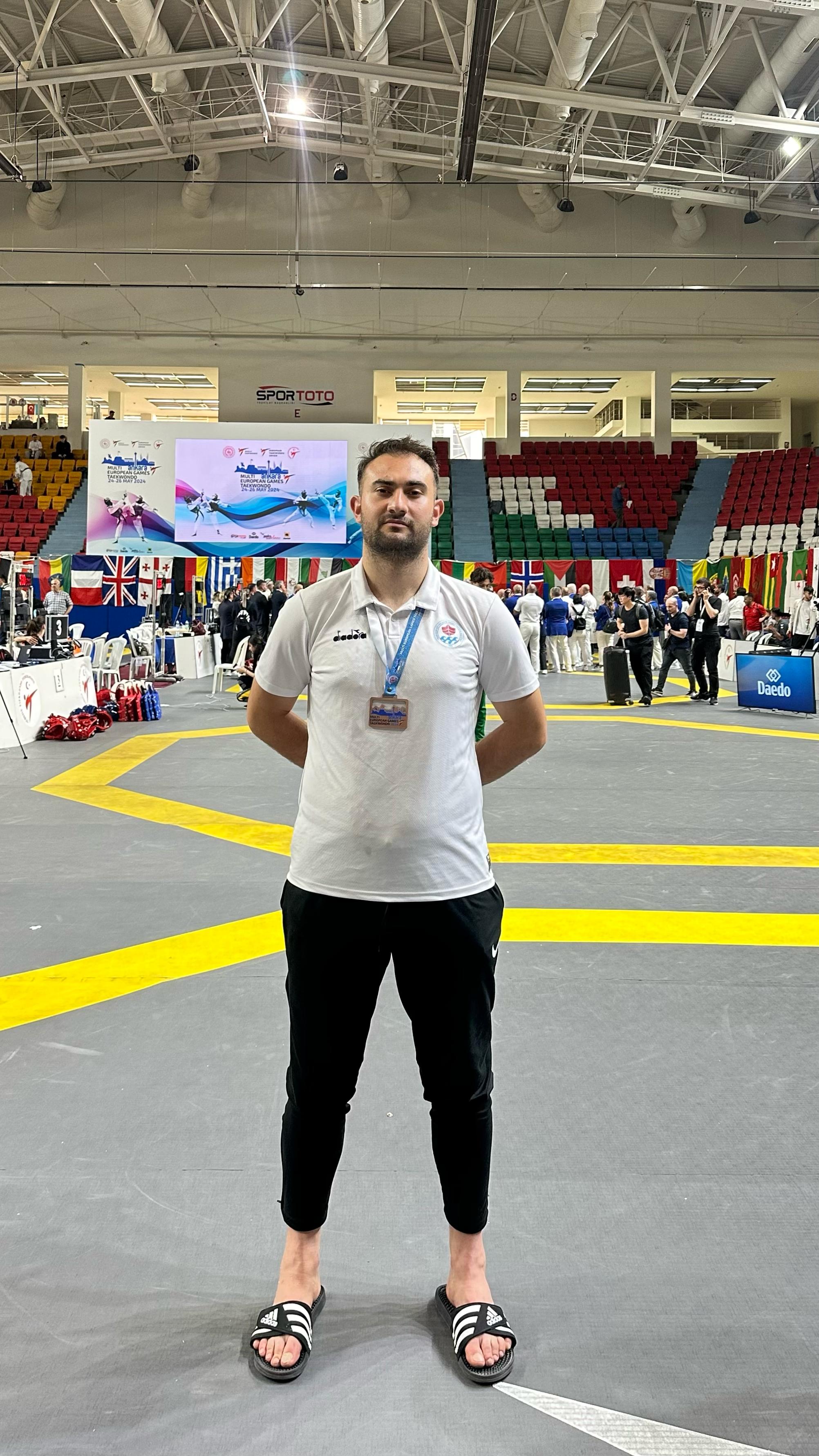 Avrupa Çoklu Taekwondo Oyunları Madalya Listesine Bronz Madalyayla Girdik