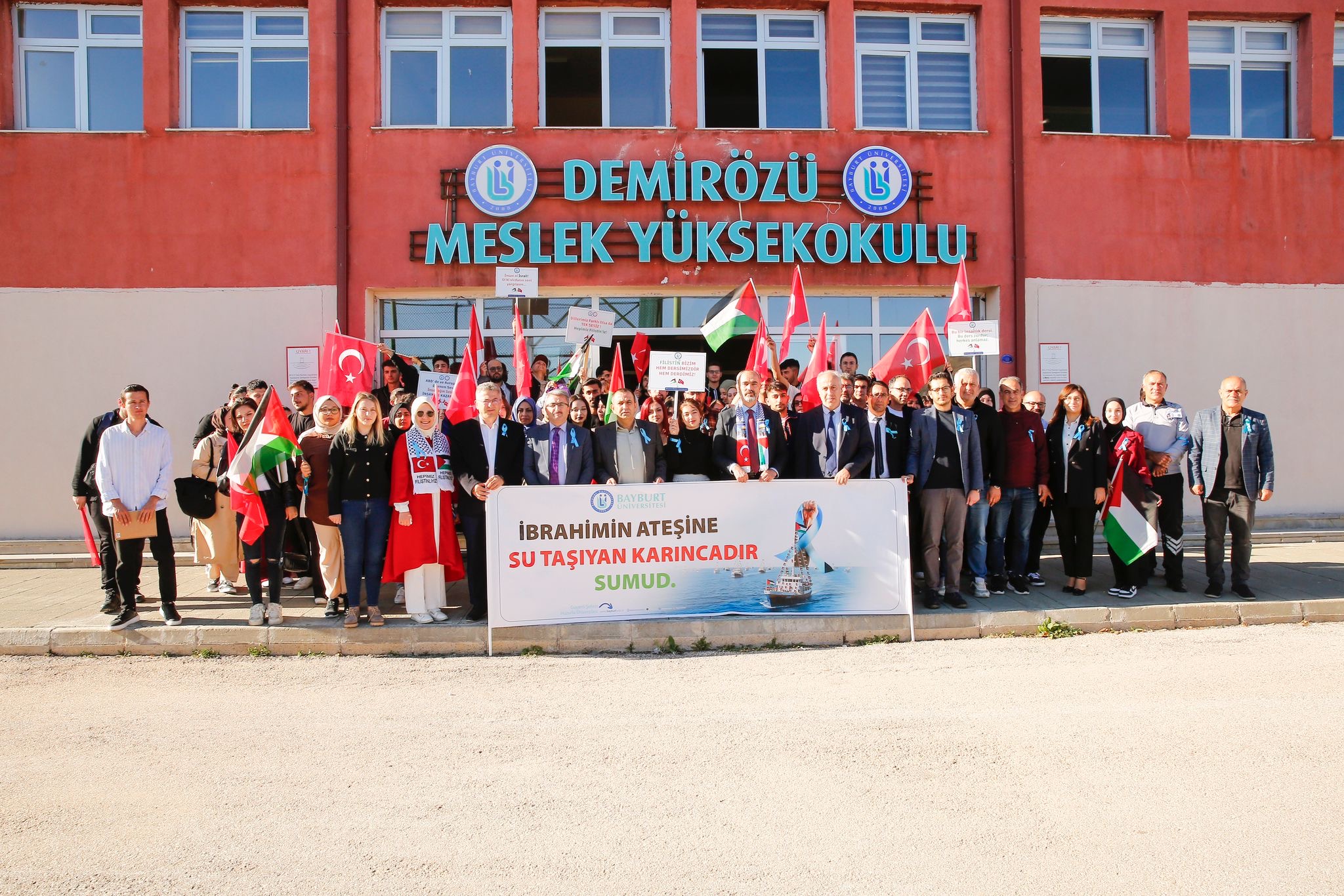 Dört Külliye Tek Yürek: İlk Dersim Filistin