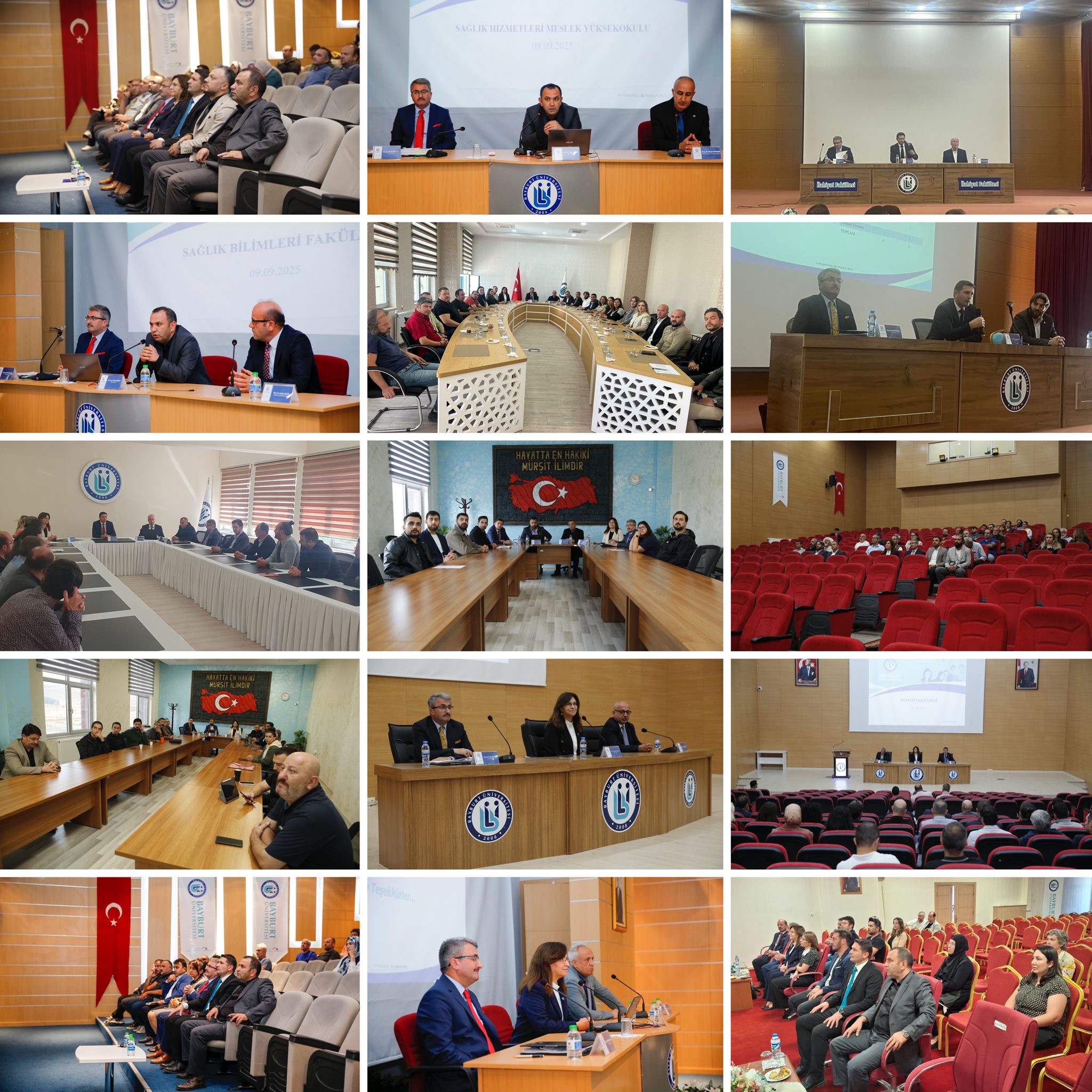 Üniversitemizde Akademik Kurul Toplantıları Gerçekleştirildi
